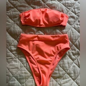 target strapless bikini